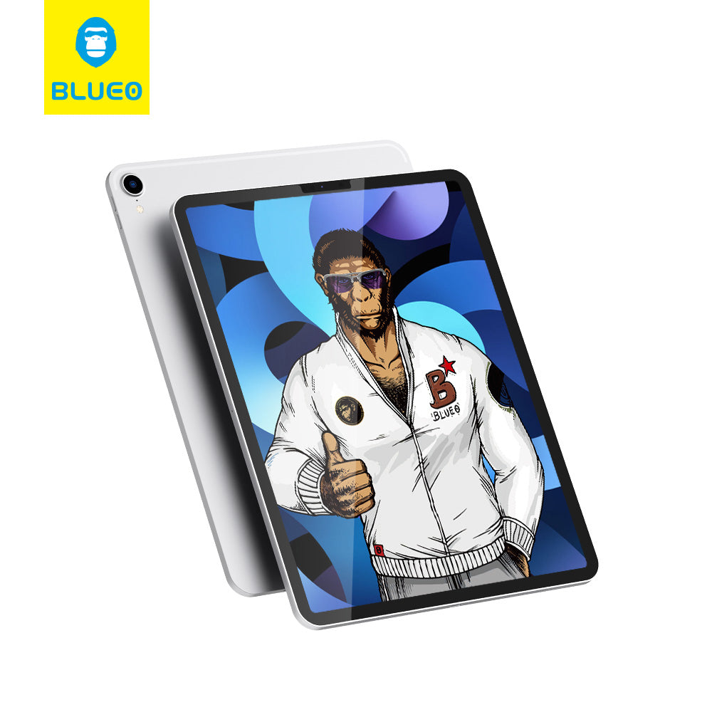 Ochranná fólie na displej Blueo pro Apple iPad 10.2 (2021) / 10.2 (2020) / 10.2 (2019), tvrzené sklo, plné lepidlo