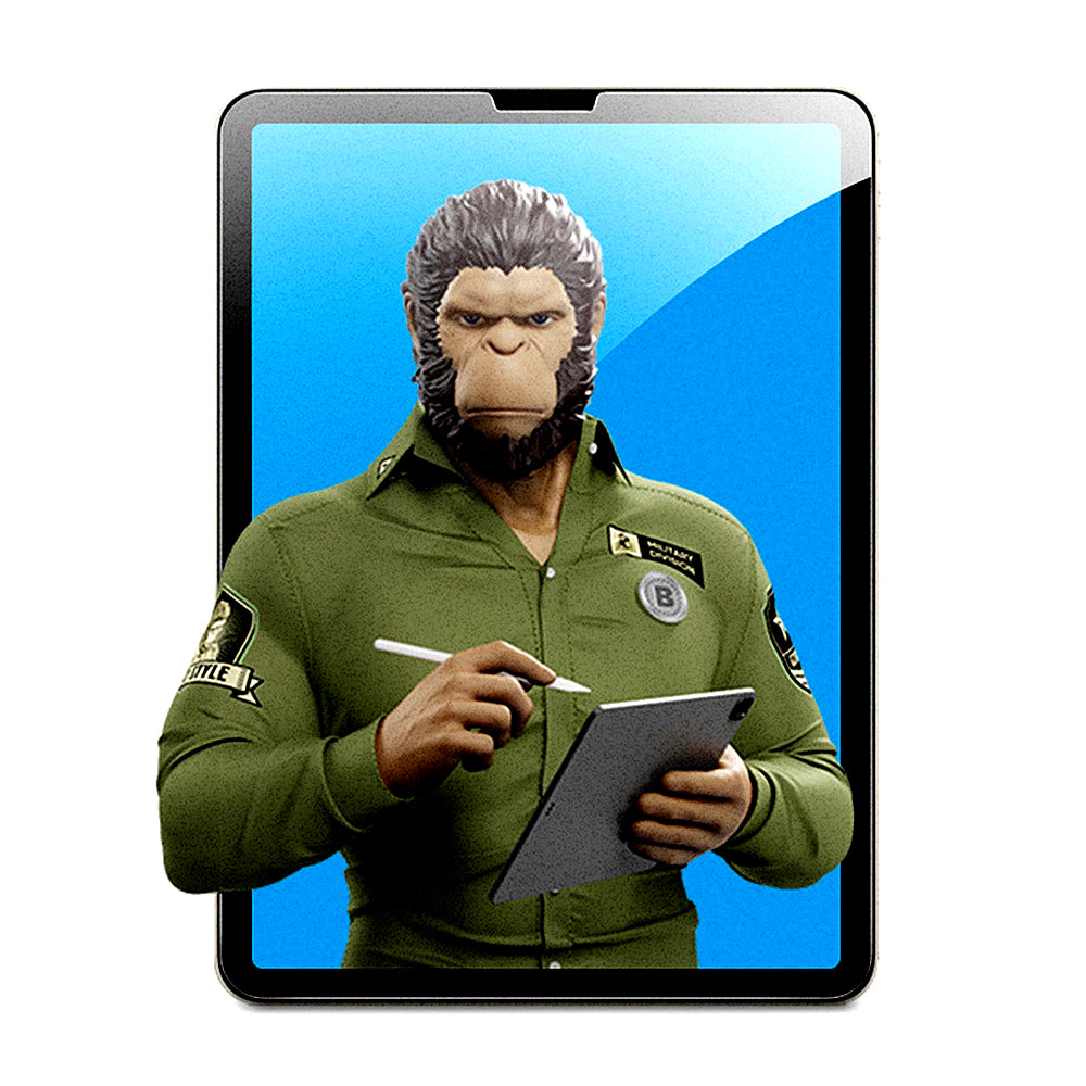 Ochranná fólie na displej Blueo Special Writing pro Apple iPad (2025) / (2022), plast