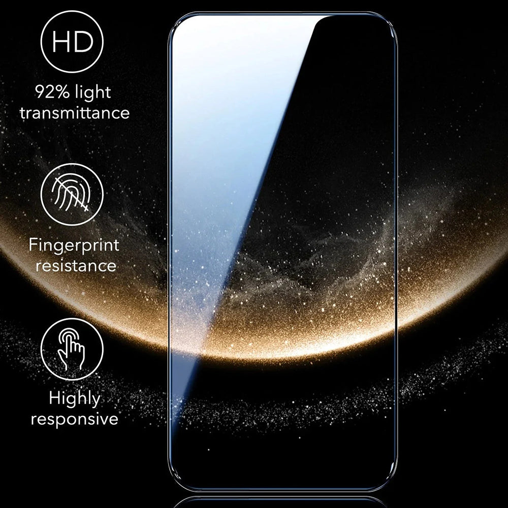 ESR Corning UltraFit Screen Protector for Apple iPhone 17 Pro Max, Tempered Glass, Full Glue, Set of 3, Black