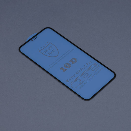 Ochranná fólie na displej DUX DUCIS pro Apple iPhone 11 Pro / XS / X, tvrzené sklo, Edge Glue, černá