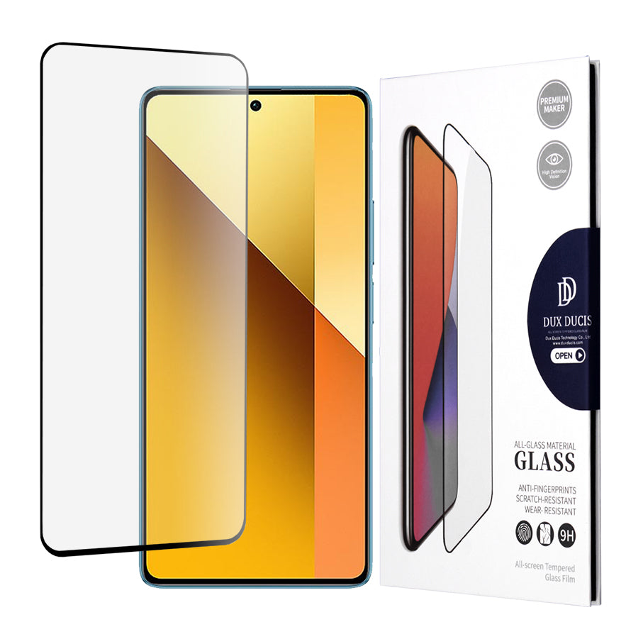 DUX DUCIS Screen Protector for Xiaomi Redmi Note 13 4G / Note 13 Pro 4G / Note 13 5G, Tempered Glass, Full Glue, Black