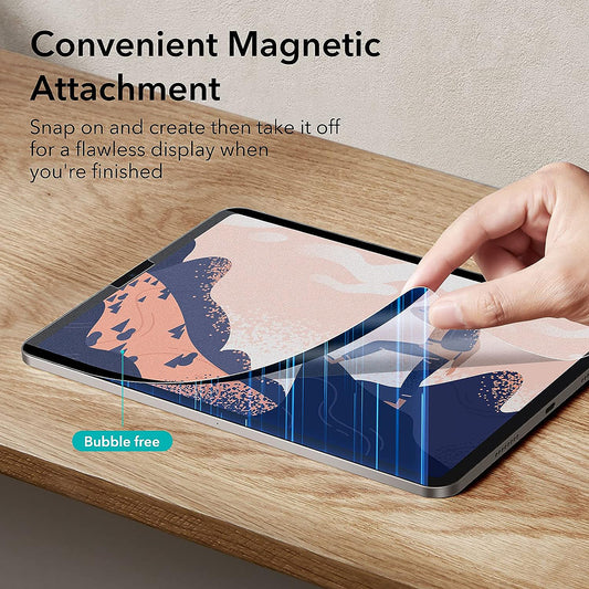 Ochranná fólie ESR Paper Feel Magnetic pro Apple iPad Air 13 (2025) / Air 13 (2024), Plast