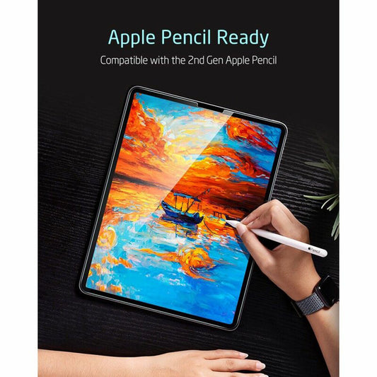 Ochranná fólie ESR na displej pro Apple iPad Air (2022) / Pro 11 (2021) / Air (2020), Tvrzené sklo, Full Glue, Sada 2 kusy.