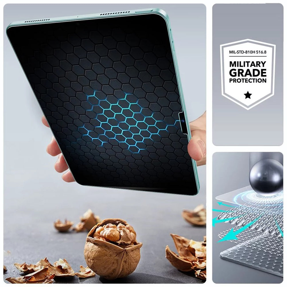 Ochranná fólie na displej ESR UltraFit pro Apple iPad Air 13 (2026) / Pro 13 (2025), tvrzené sklo, plné lepidlo, sada 2 kusů