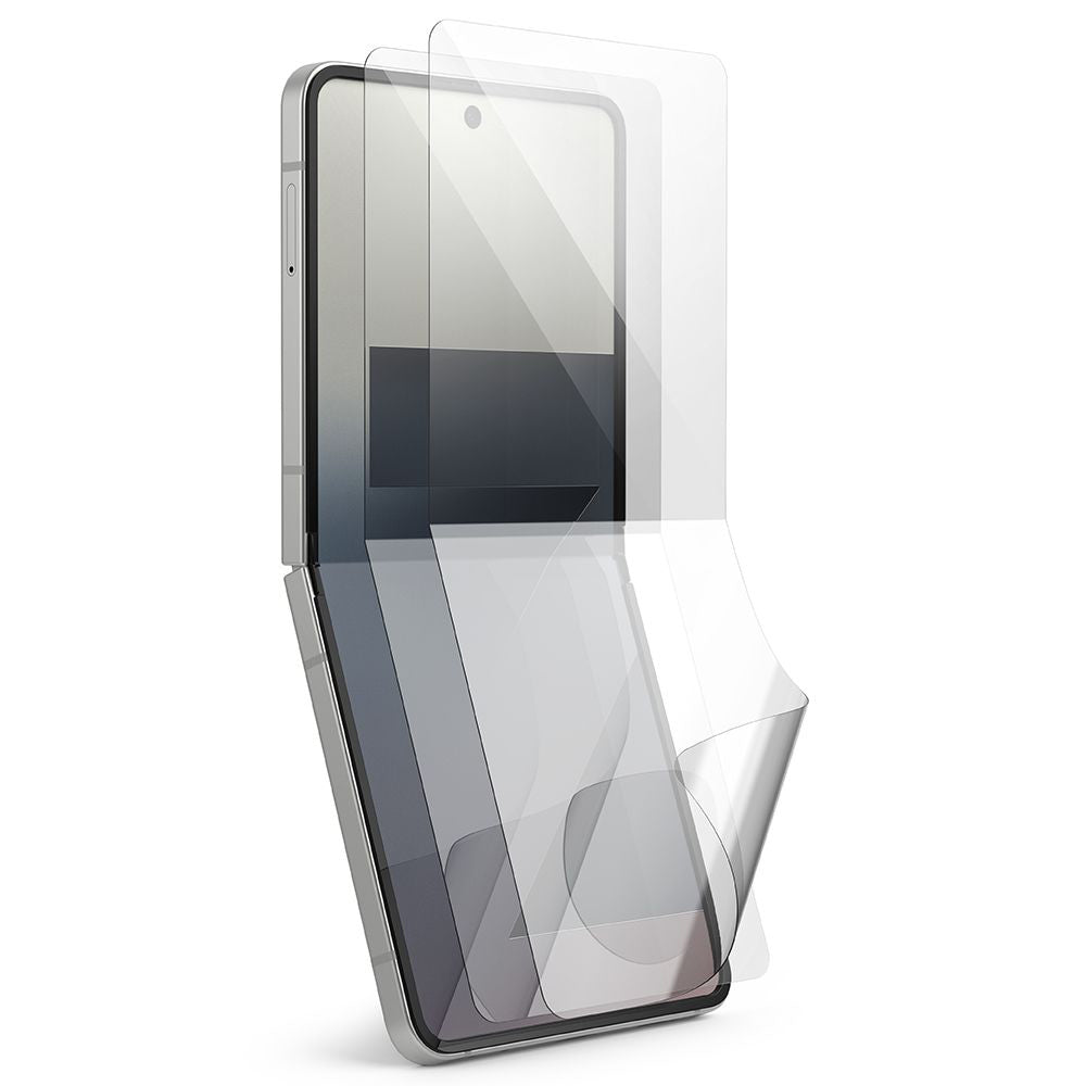 Ochranná fólie Ringke Dual Easy Pro pro vnitřní displej Samsung Galaxy Z Flip7 F766, plast, sada 2 kusy
