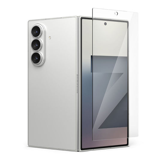 Ochranná fólie Ringke Easy Slide pro vnější displej Samsung Galaxy Z Fold7 F966, tvrzené sklo, plně lepená, sada 2 kusy