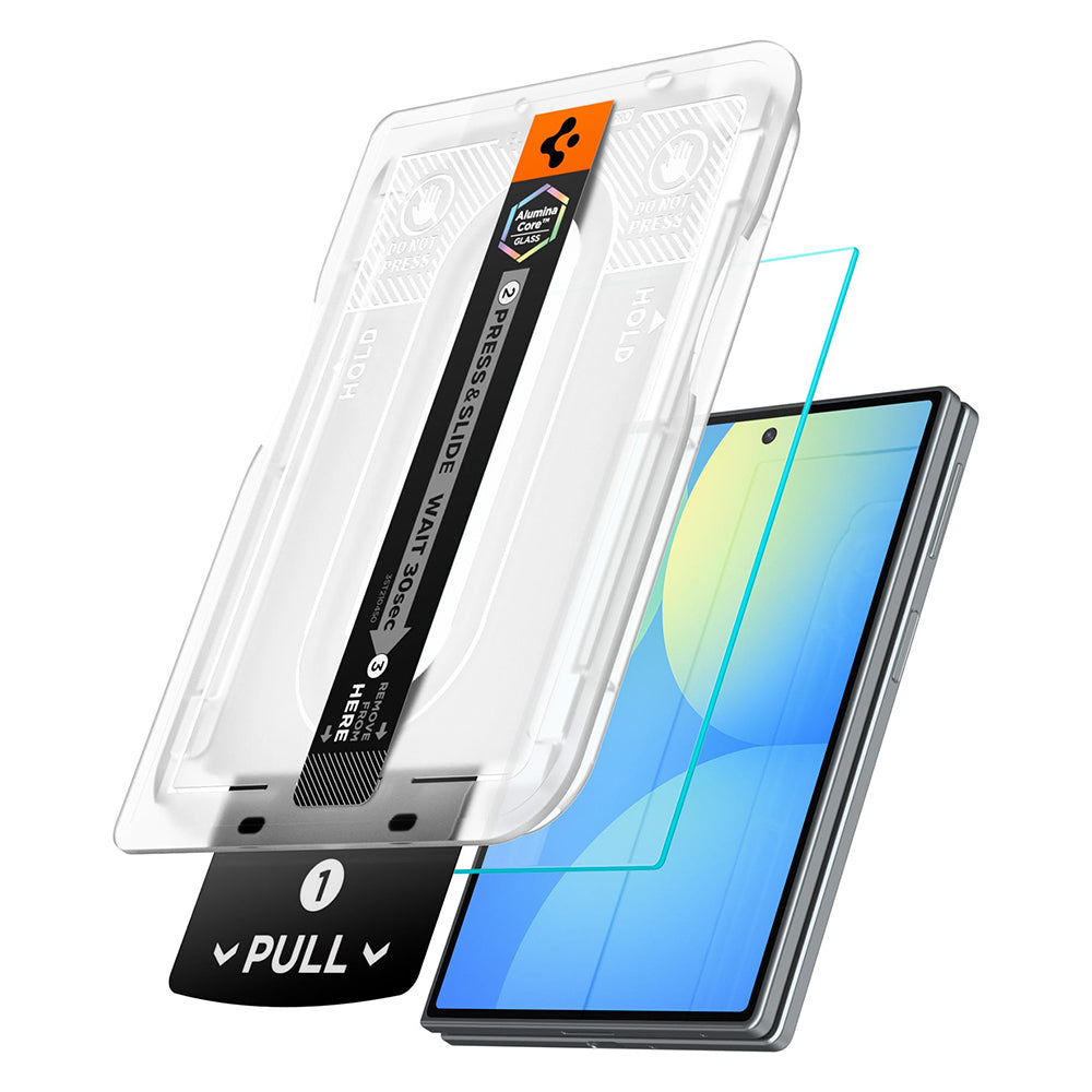 Ochranná fólie na vnější displej Spigen GlastR EZ FIT Pro HD pro Samsung Galaxy Z Fold8 F971, tvrzené sklo, plné lepidlo AGL11942