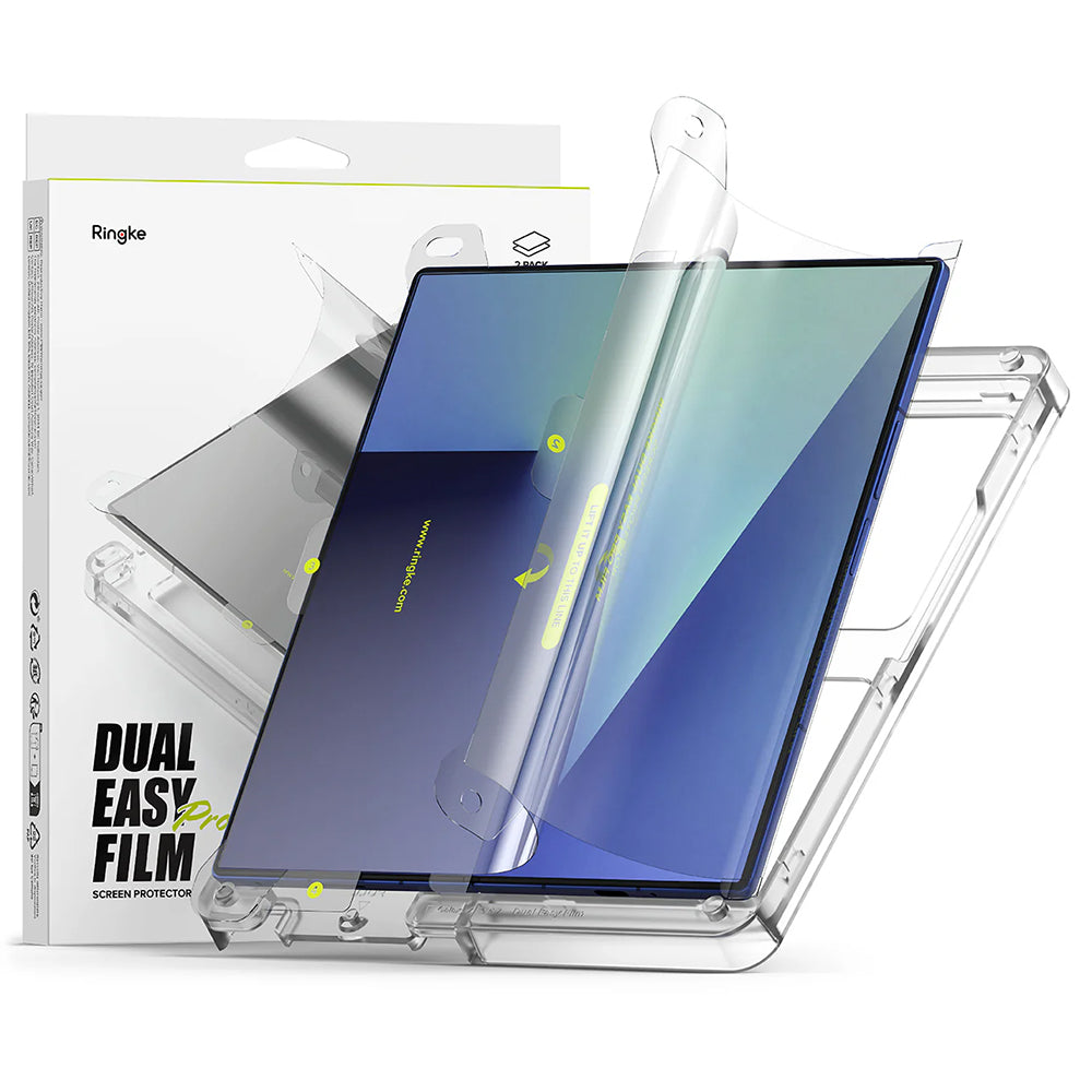 Ochranná fólie na vnitřní displej Ringke Dual Easy Pro pro Samsung Galaxy Z Fold7 F966, plast, sada 2 kusů