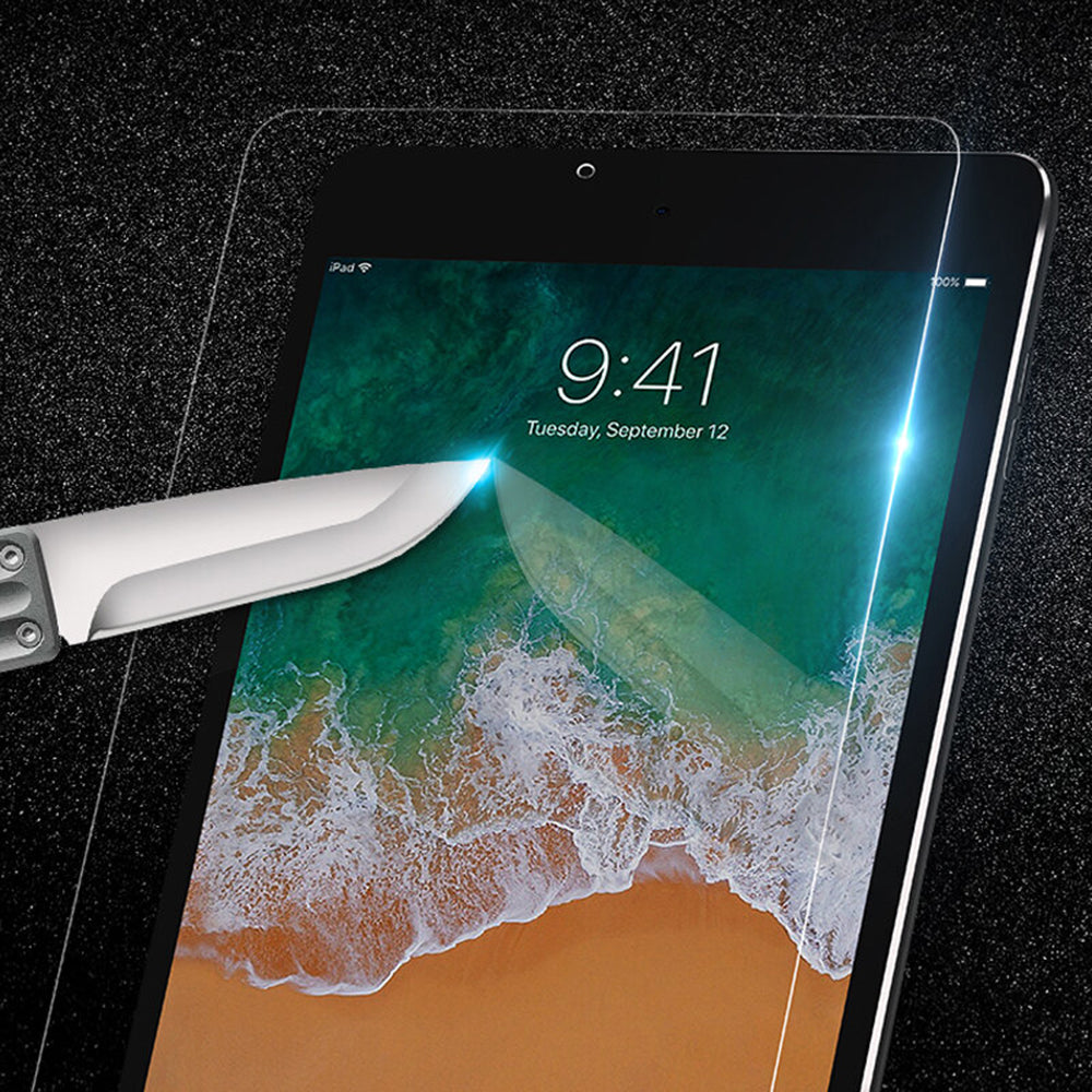 Ochranná fólie na displej Lito Classic pro Apple iPad 10.2 (2021) / 10.2 (2020) / 10.2 (2019), tvrzené sklo, plné lepidlo, 2.5D