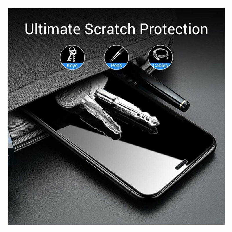 Ochranná fólie na displej Lito HD Pro Clear pro Samsung Galaxy A04e A042 / M04 M045, tvrzené sklo, plné lepidlo, černá