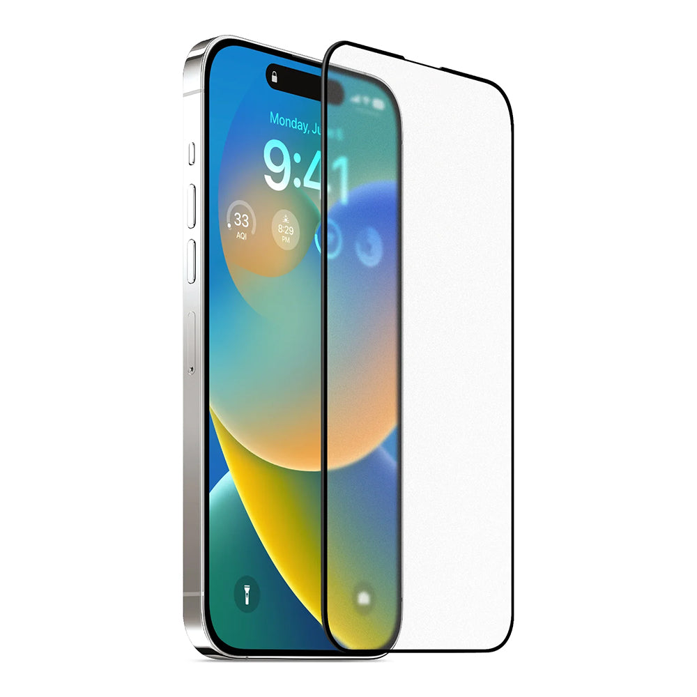 Ochranná fólie Anank 5X Reinforced pro Apple iPhone 17 Pro, Tvrzené sklo, Full Glue, 2.5D, Černá