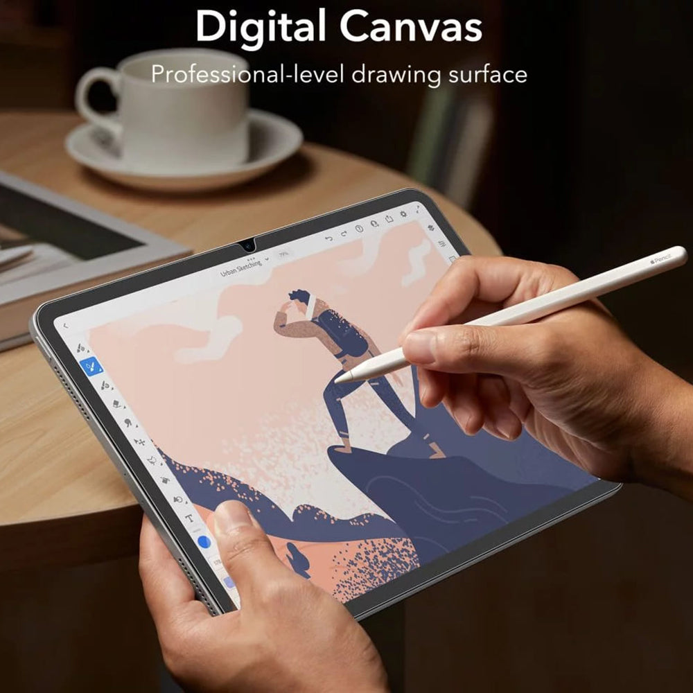 Ochranná fólie Matte ESR Paper Feel pro Apple iPad (2025) / (2022), Plast, Sada 2 kusy