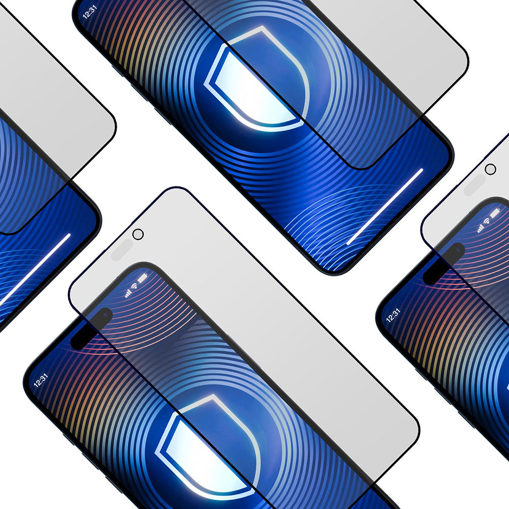 Ochranná fólie Matte Privacy 3MK HardGlass Max pro Apple iPhone 17 Pro Max, Tvrzené sklo, Full Glue