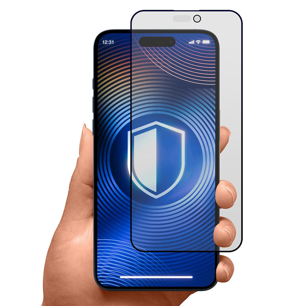 Ochranná fólie Matte Privacy 3MK HardGlass Max pro Apple iPhone 17 Pro Max, Tvrzené sklo, Full Glue