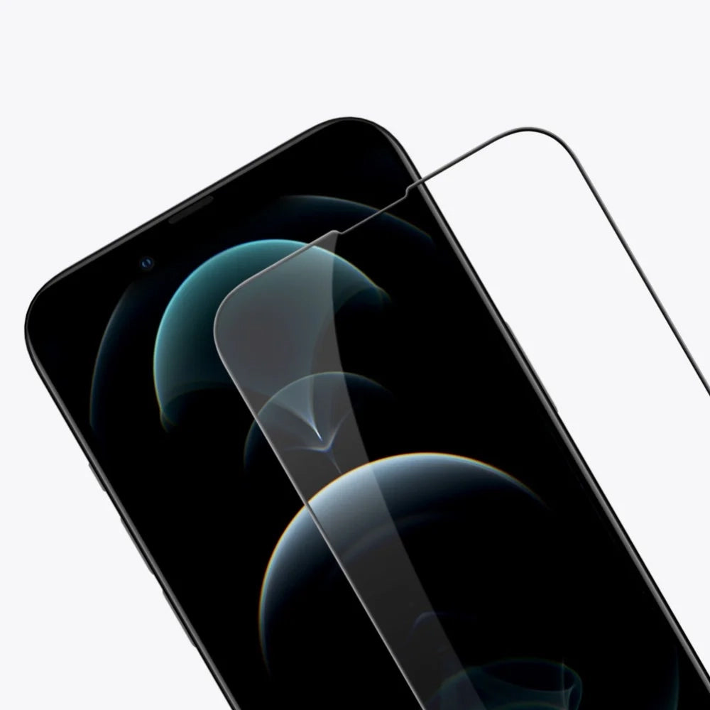 Ochranná fólie na displej Nillkin CP+ Pro pro Apple iPhone 17e / 16e / 14 / 13 Pro / 13, tvrzené sklo, plné lepidlo, černá