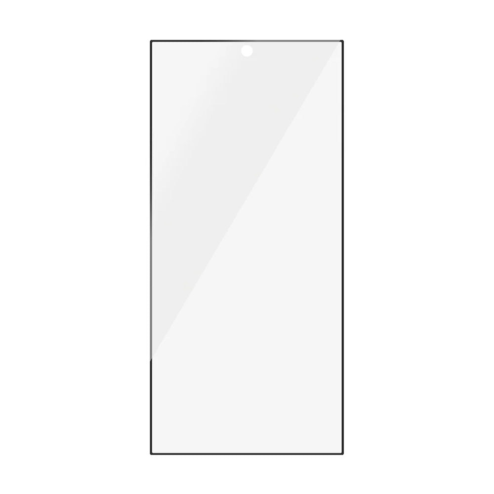 Ochranná fólie na displej PanzerGlass Safe. Ultra-Wide Fit EasyAligner pro Samsung Galaxy S24 Ultra S928, Tvrzené sklo, Full Glue, Černá.