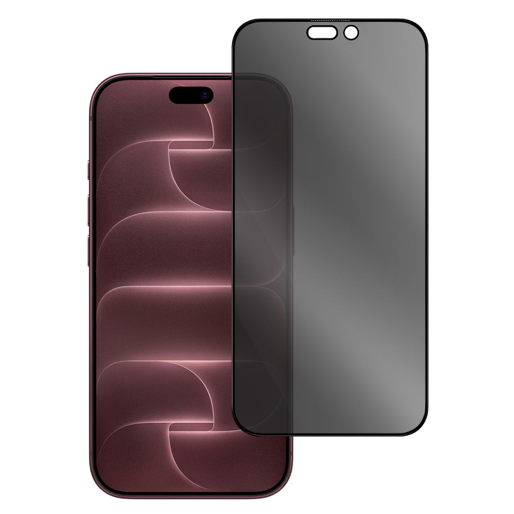 Ochranná fólie na displej Blueo Privacy Anti-Peep pro Apple iPhone 18 Pro Max, tvrzené sklo, celoplošné lepení, sada 5 kusů