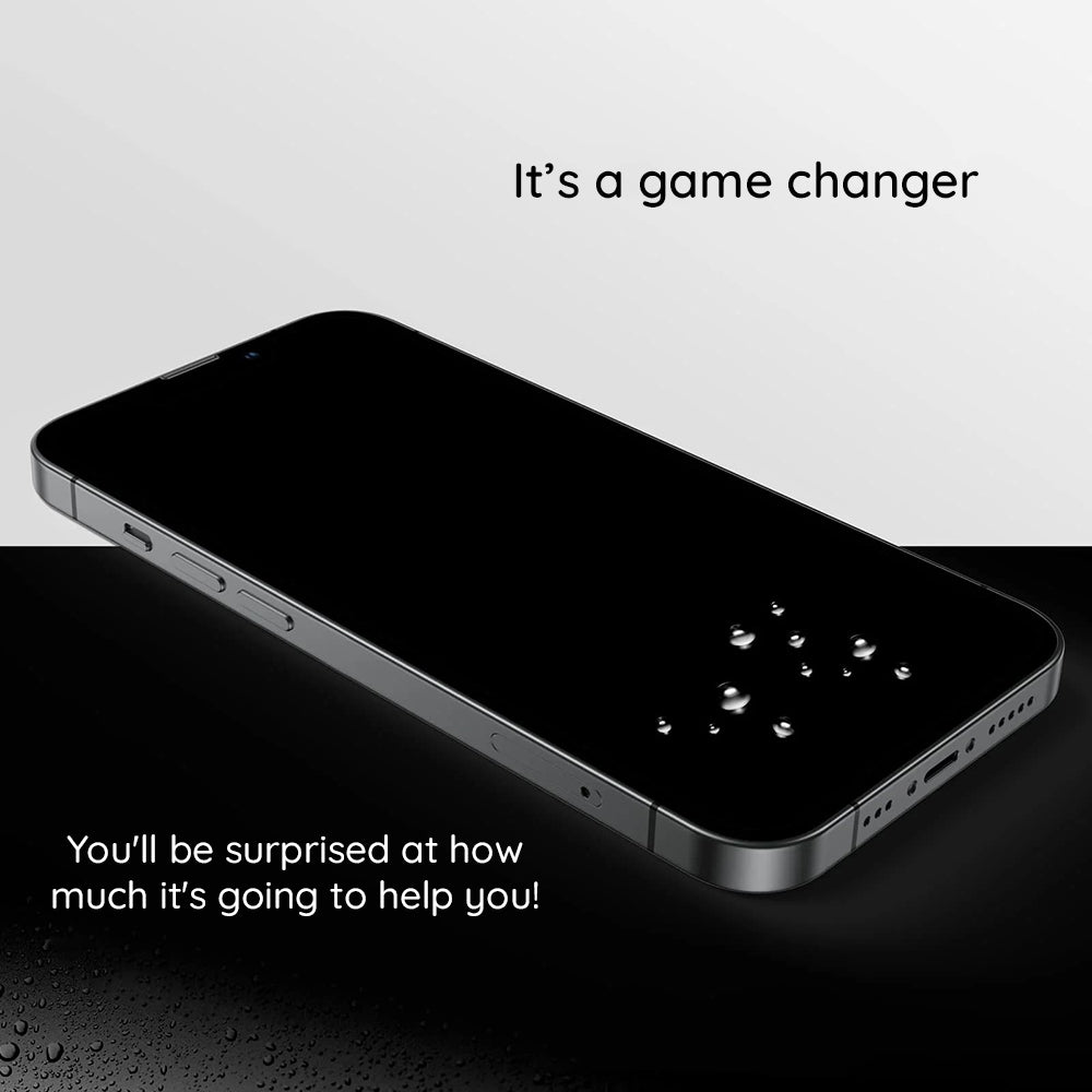 Ochranná fólie na displej Privacy Lito HD Pro pro Apple iPhone 15 Plus, tvrzené sklo, plné lepidlo