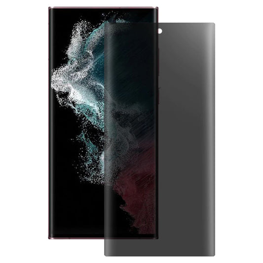 Ochranná fólie na displej Privacy Lito pro Samsung Galaxy S22 Ultra 5G S908, tvrzené sklo, UV lepidlo, 3D