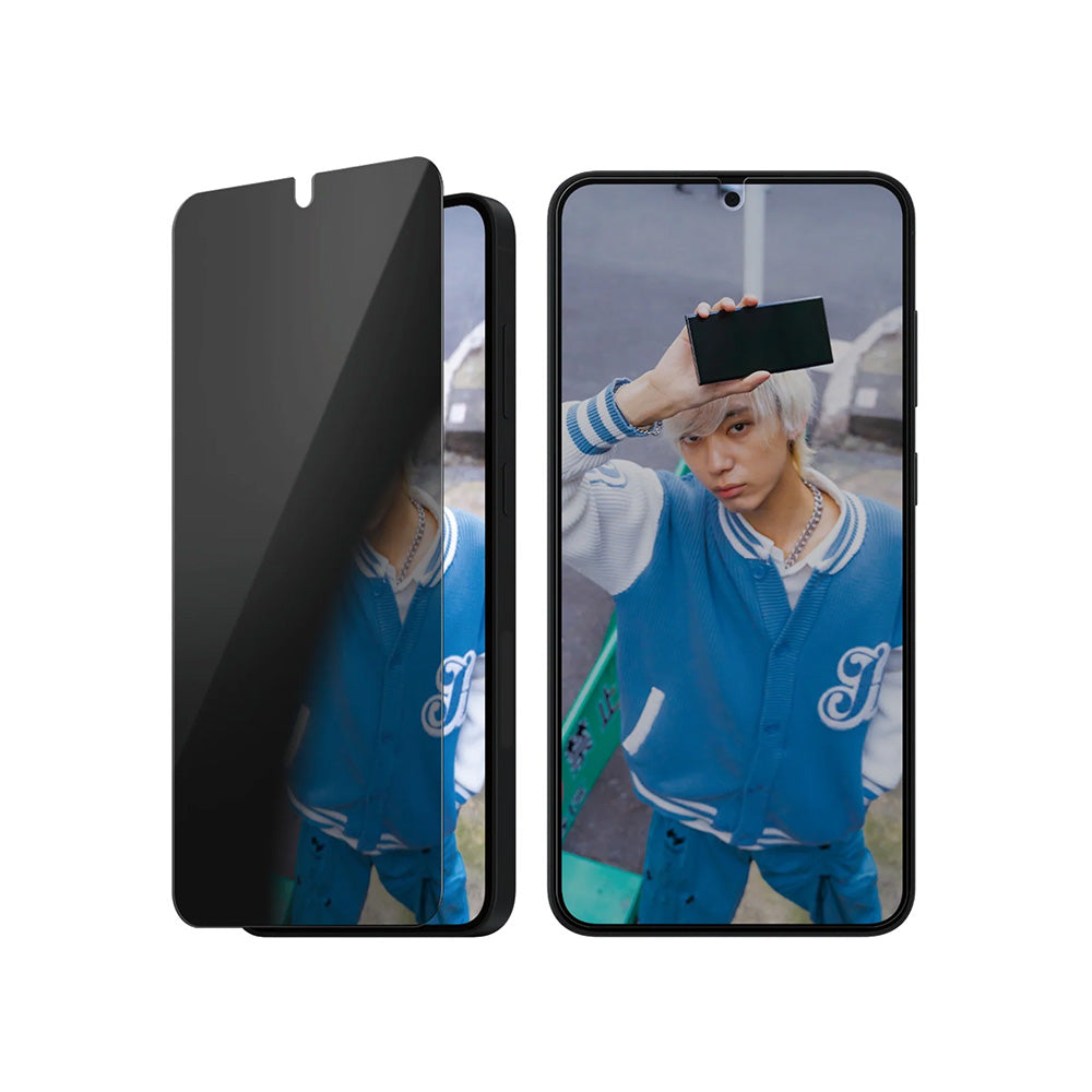 Ochranná fólie na displej Privacy PanzerGlass Ultra-Wide Fit pro Samsung Galaxy S25+ S936 / S24+ S926, Tvrzené sklo, Full Glue