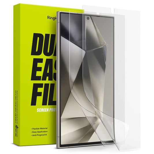 Ochranná fólie na displej Ringke Dual Easy pro Samsung Galaxy S24 Ultra S928, Plast, Sada 2 kusy