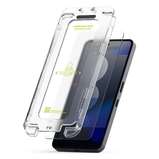 Ochranná fólie na displej Ringke Easy Slide pro Nothing Phone (3a) / Phone (3a) Pro, tvrzené sklo, plné lepidlo, sada 2 kusů