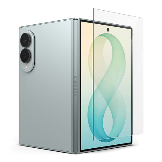 Ochranná fólie na vnější displej Ringke Easy Slide pro Samsung Galaxy Z Fold8 F971, tvrzené sklo, plné lepidlo, sada 2 kusů