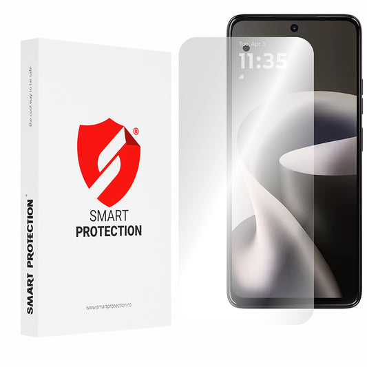 Ochranná fólie na displej Smart Protection Premium Classic pro Motorola Moto G37, plast, sada 2 kusy
