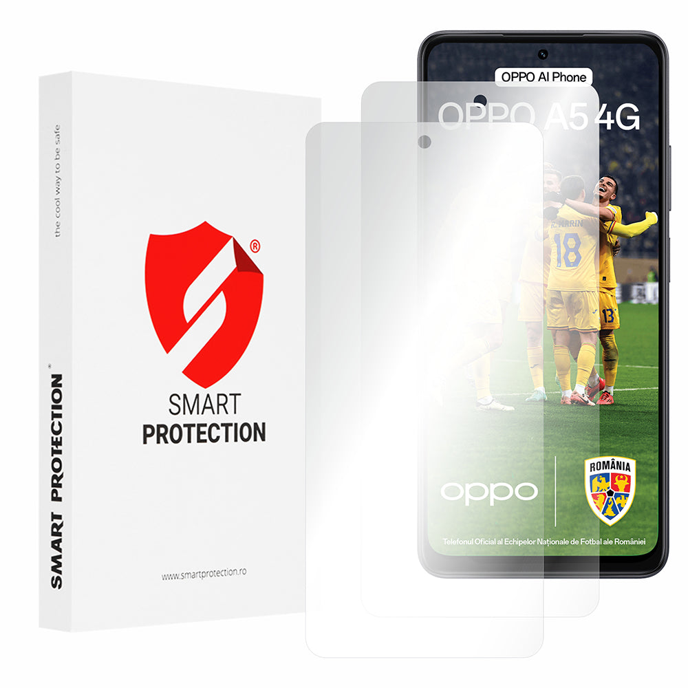 Ochranná fólie na displej Smart Protection Premium Classic pro Oppo A5 4G, plast, sada 2 kusů