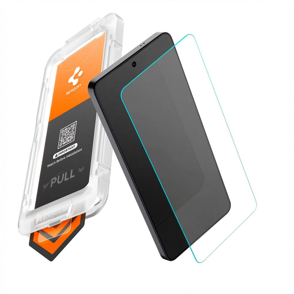 Ochranná fólie na displej Spigen GlastR EZ FIT Pro HD pro Samsung Galaxy S26 Ultra S948, Tvrzené sklo, Full Glue AGL11074