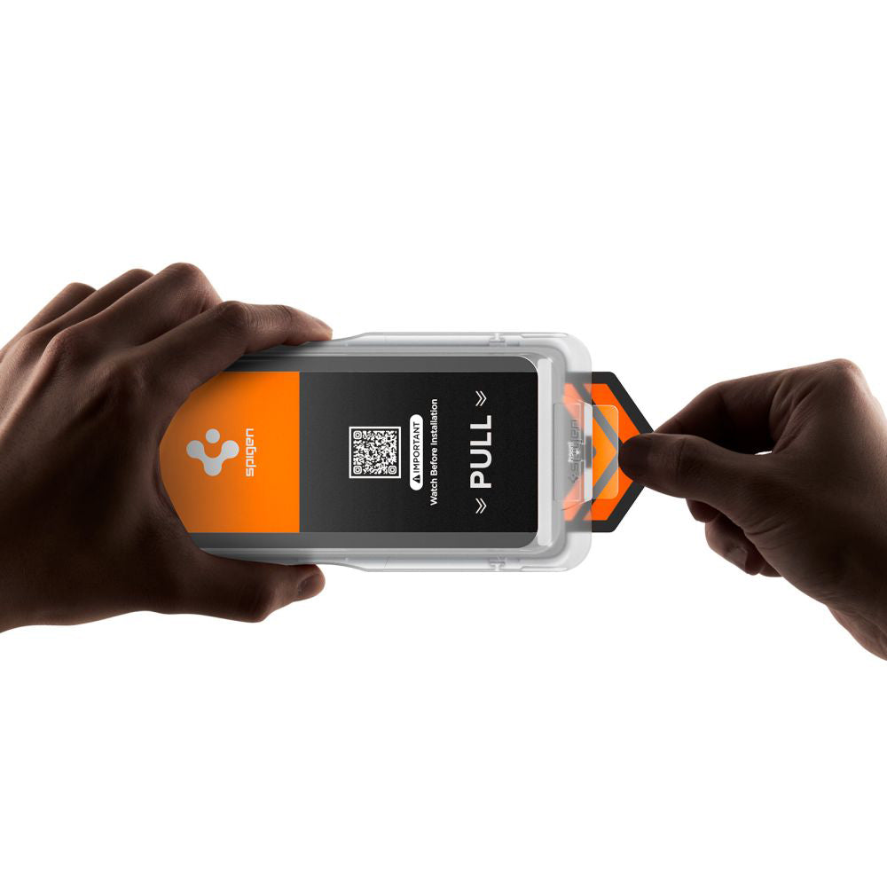 Ochranná fólie na displej Spigen GlastR EZ FIT Pro HD pro Samsung Galaxy S26 Ultra S948, Tvrzené sklo, Full Glue AGL11074