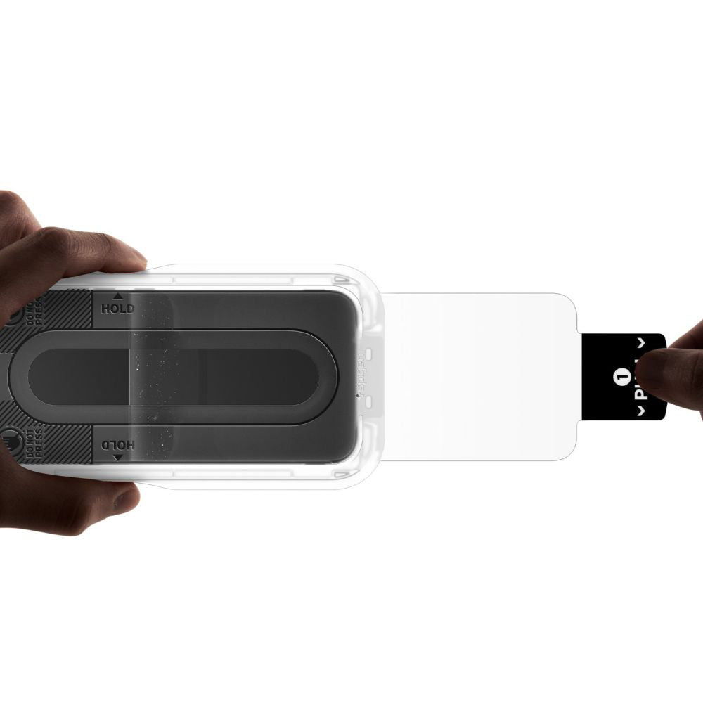 Ochranná fólie na displej Spigen GlastR EZ FIT Pro pro Nothing Phone (4a), tvrzené sklo, plné lepidlo, sada 2 kusů AGL11682
