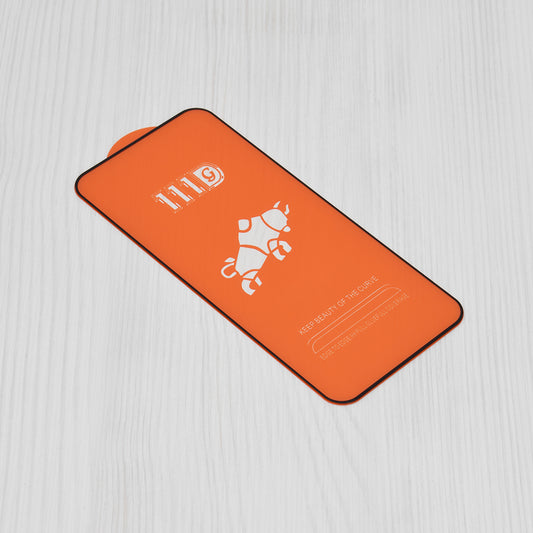 Ochranná fólie na displej Techsuit pro Oppo Reno11 F, tvrzené sklo, plné lepidlo, 111D, černá