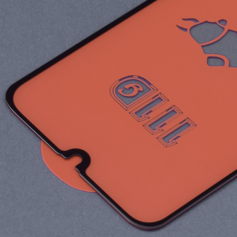 Ochranná fólie na displej Techsuit pro Samsung Galaxy A40 A405, tvrzené sklo, plné lepidlo, 111D, černá