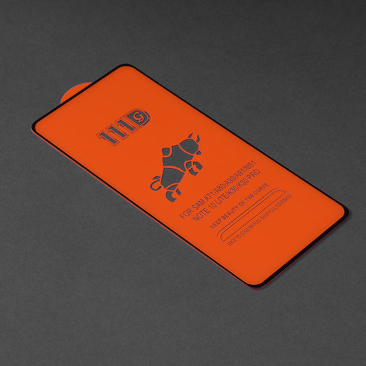 Ochranná fólie na displej Techsuit pro Xiaomi Redmi Note 10 Pro Max / Note 10 Pro, tvrzené sklo, plné lepidlo, 111D, černá