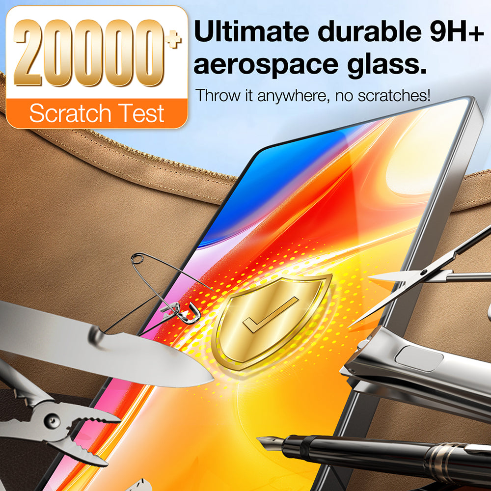 Ochranná fólie na displej Torras GlassGo Install Master pro Samsung Galaxy S25 Ultra S938, tvrzené sklo, plné lepidlo