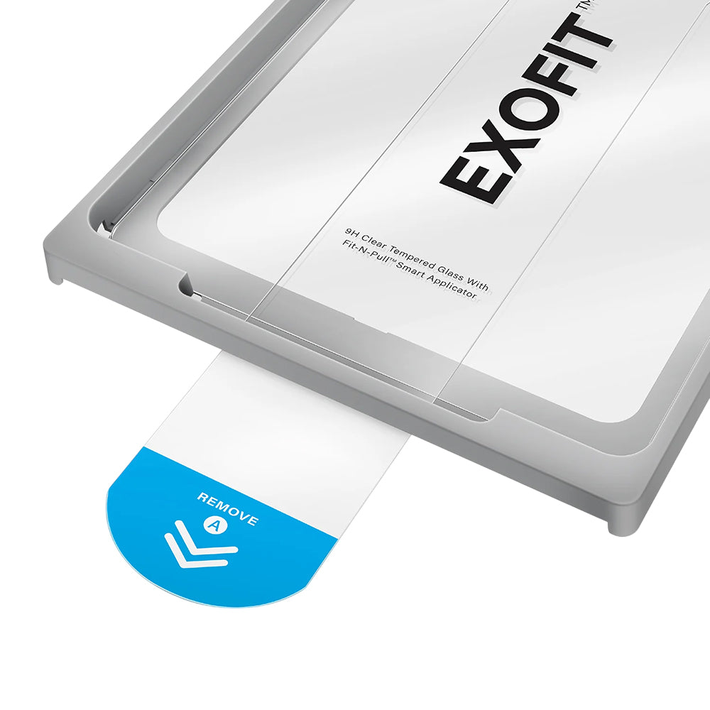 Ochranná fólie na obrazovku UNIQ Optix Exofit pro Apple iPad (2025), tvrzené sklo, plné lepidlo