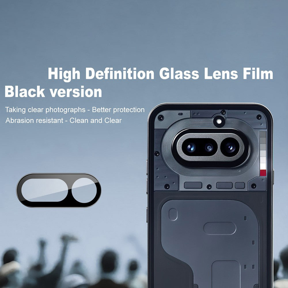 Ochranná fólie Techsuit pro Nothing Phone (4a), tvrzené sklo, černá