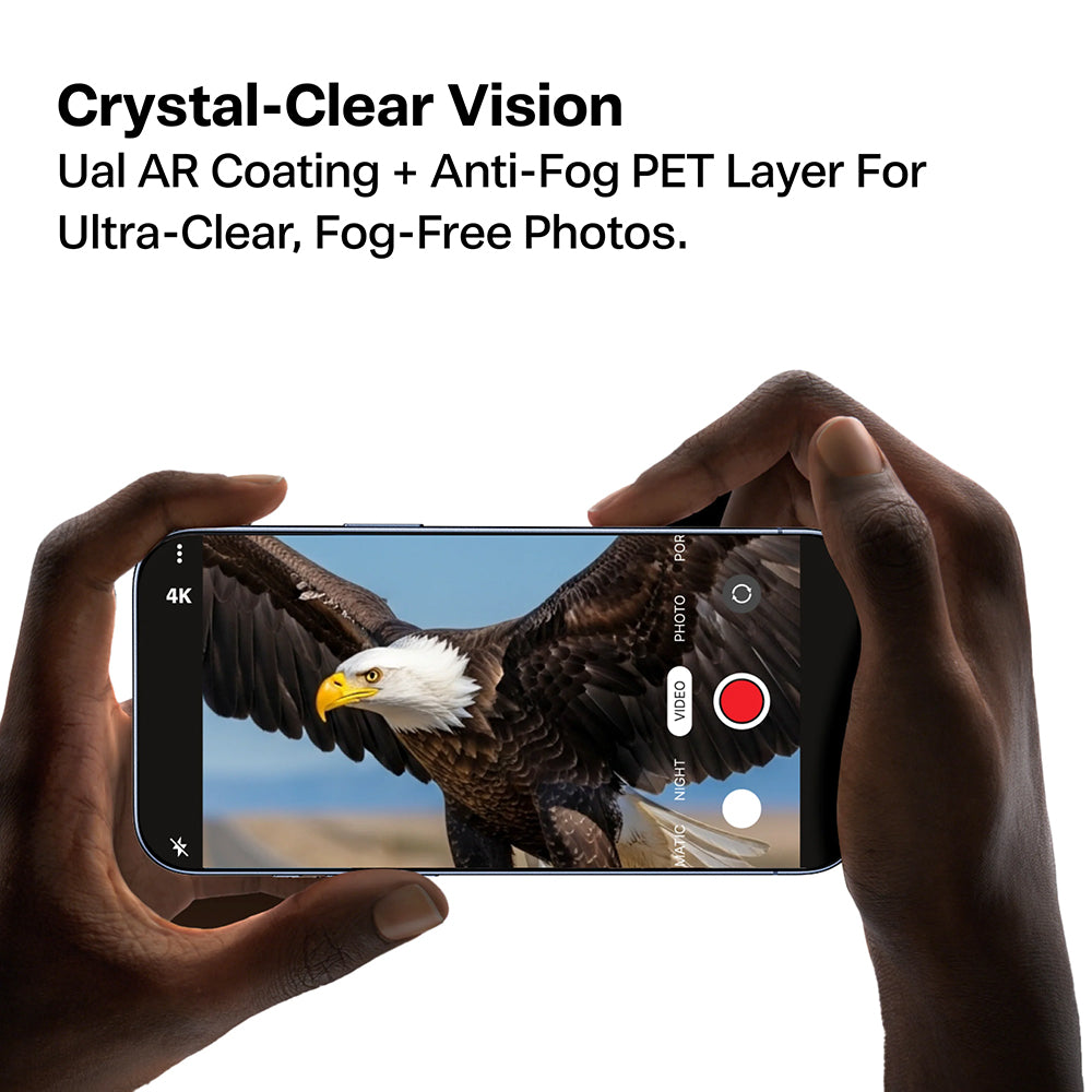 Ochranná fólie na zadní kameru Torras Lensguard pro Apple iPhone 17 Pro Max / 17 Pro, tvrzené sklo, oranžová