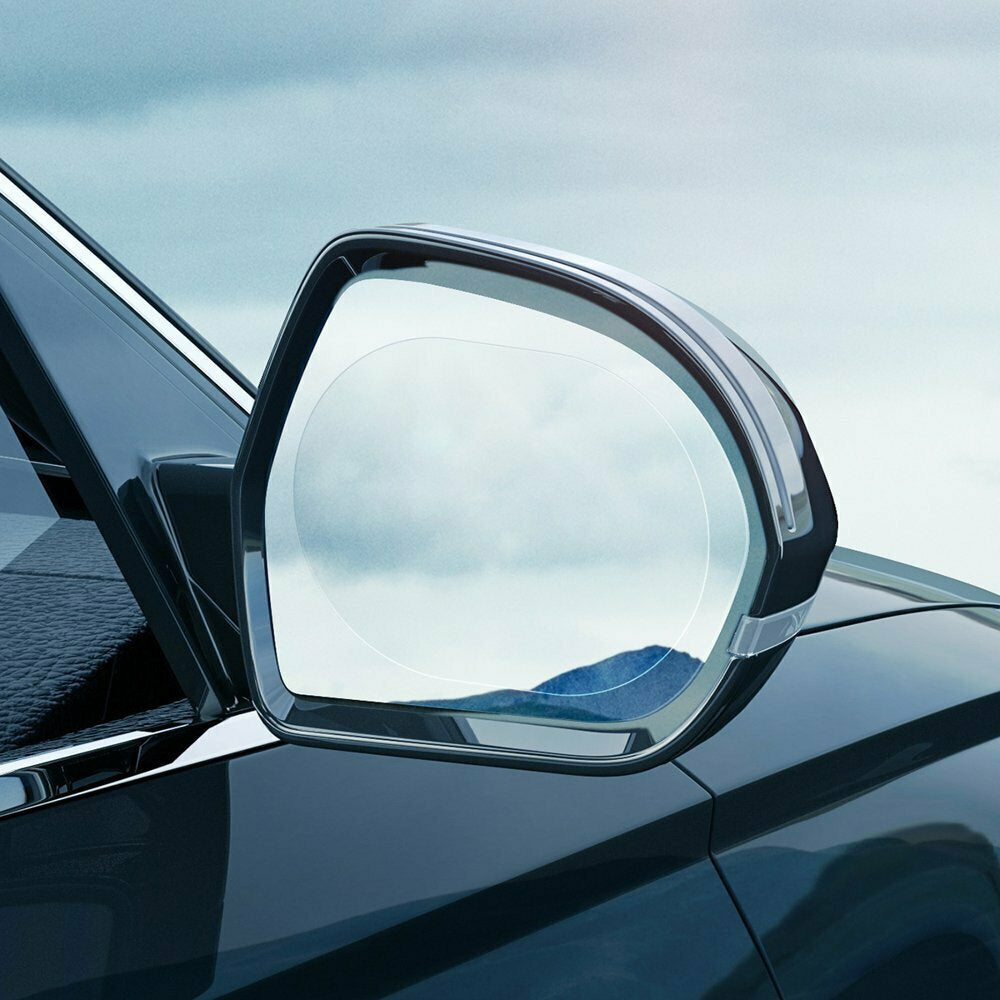 Baseus Anti Rain Mirror Film, 135mm x 95mm, Plastic, Set of 2 pieces SGFY-C02