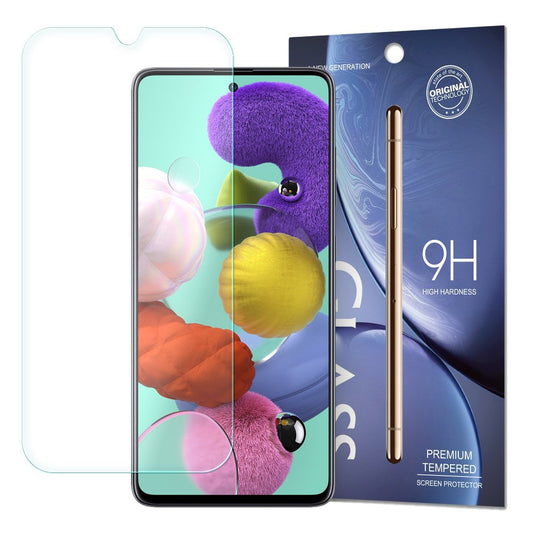 OEM ochranná fólie displeje pro Samsung Galaxy A51 A515, tvrzené sklo, celoplošné lepení