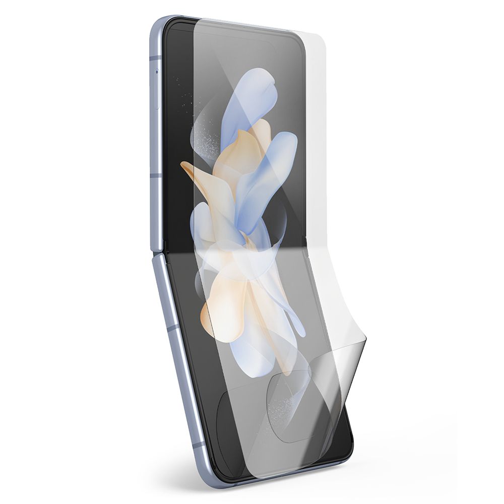 Ochranná fólie Ringke Dual Easy pro vnitřní displej Samsung Galaxy Z Flip4 F721, plast, sada 2 kusy