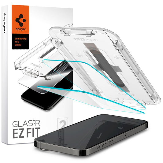 Spigen EZ FIT Screen Protector pro Apple iPhone 14 Pro Max, tvrzené sklo, sada 2 kusů AGL05202 AGL05202