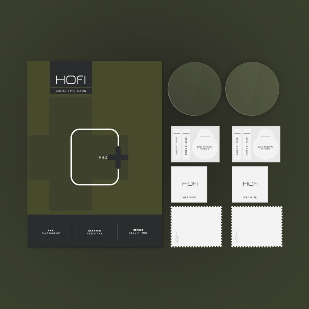 Ochranná fólie HOFI Glass PRO+ pro Huawei Watch GT 5 41mm, sada 2 kusy, tvrzené sklo