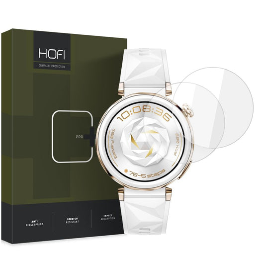 HOFI Glass PRO+ Ochranná fólie pro Huawei Watch GT 5 Pro 42mm, sada 2 kusů, chráněné sklo