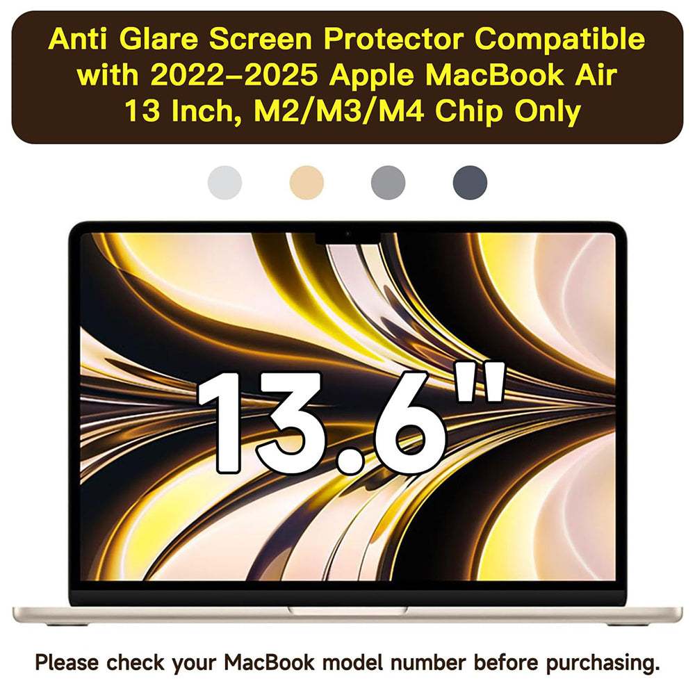Matná ochranná fólie proti modrému světlu Techsuit VisionProX pro Apple MacBook Air M3 13inch (2024), Plast