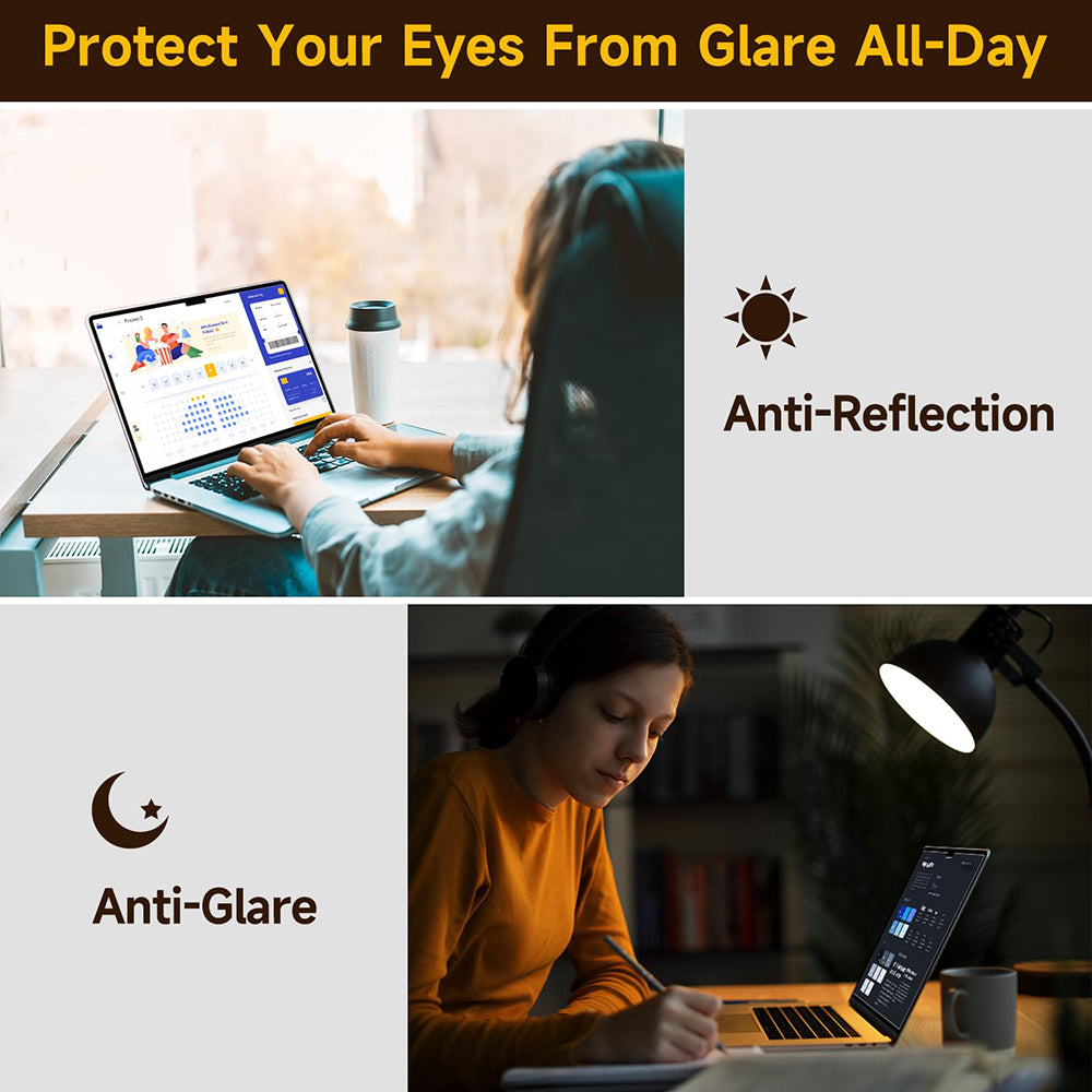 Matná ochranná fólie proti modrému světlu Techsuit VisionProX pro Apple MacBook Air M3 15inch (2024) / Air M2 15inch (2023), Plast