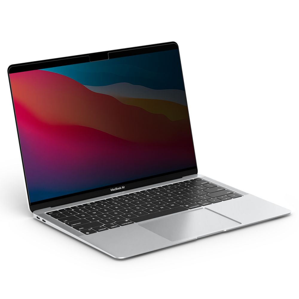 Ochranná fólie Spigen Safe View Magnetic pro Apple MacBook Air M3 13inch (2024) / (2022), plast AFL06253