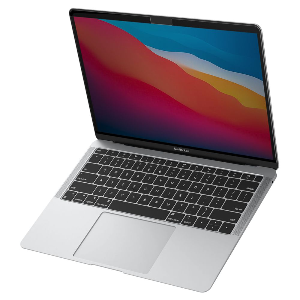 Ochranná fólie Spigen Safe View Magnetic pro Apple MacBook Air M3 13inch (2024) / (2022), plast AFL06253
