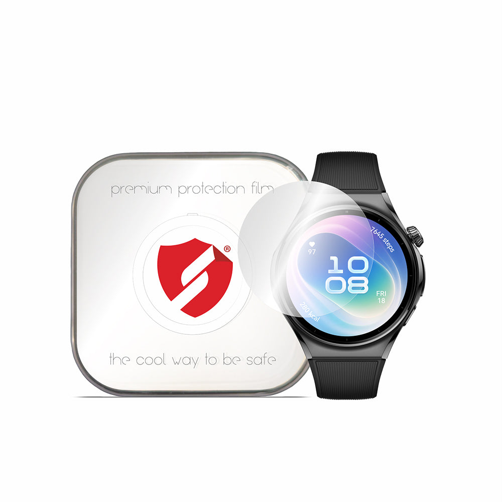 Ochranná fólie Smart Protection Premium Classic pro Huawei Watch 6 46 mm, plast, sada 4 kusů